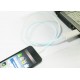 iPhone5/iPhone4s/Samsung光るUSB・Lightningケーブル